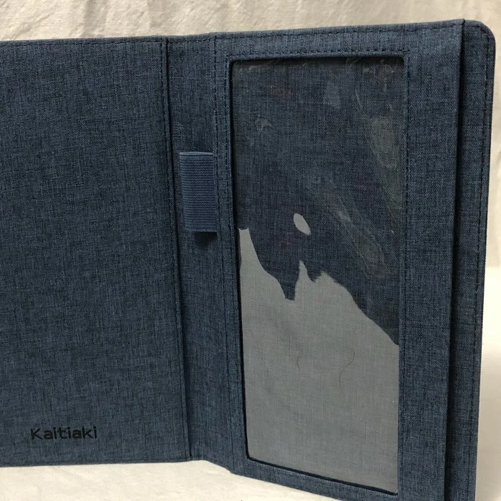 Kaitiaki Blue Tablet Case Portfolio